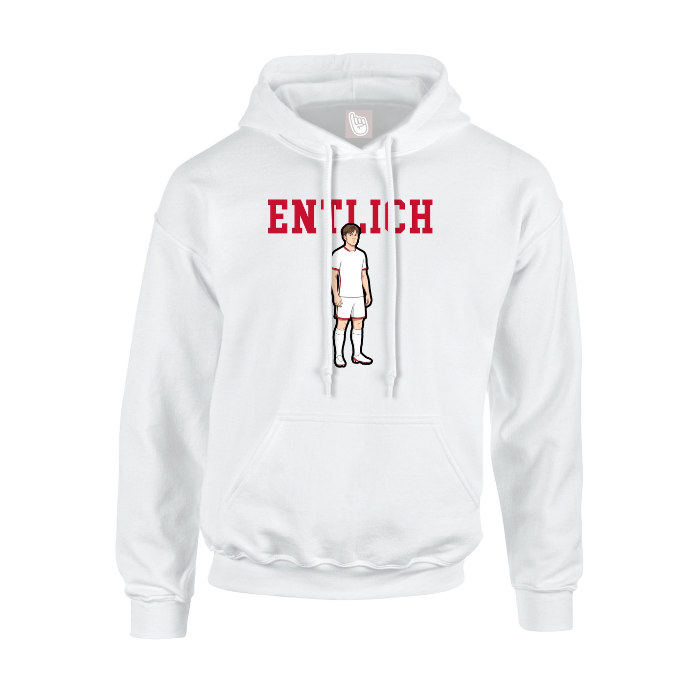 Youth Hoodie — Shirsey in White