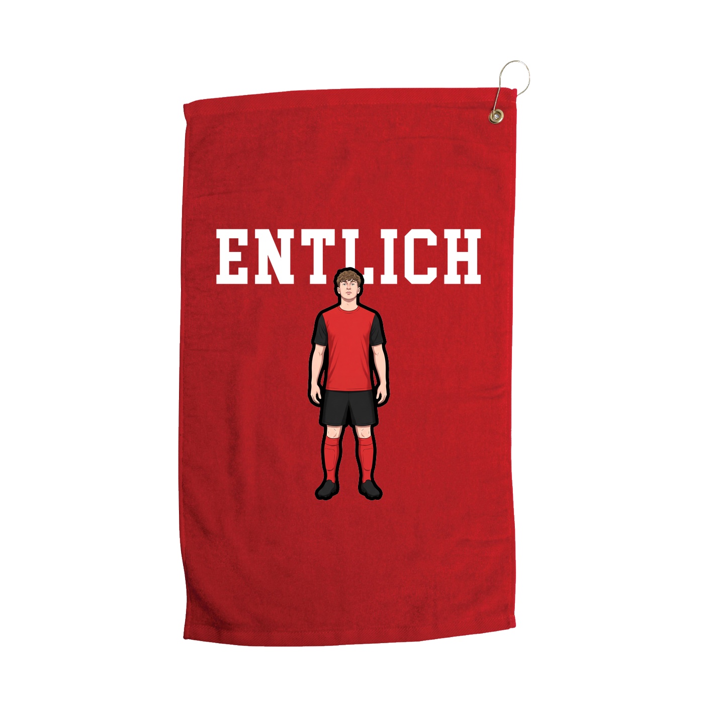 Golf Towel — Shirsey in Red