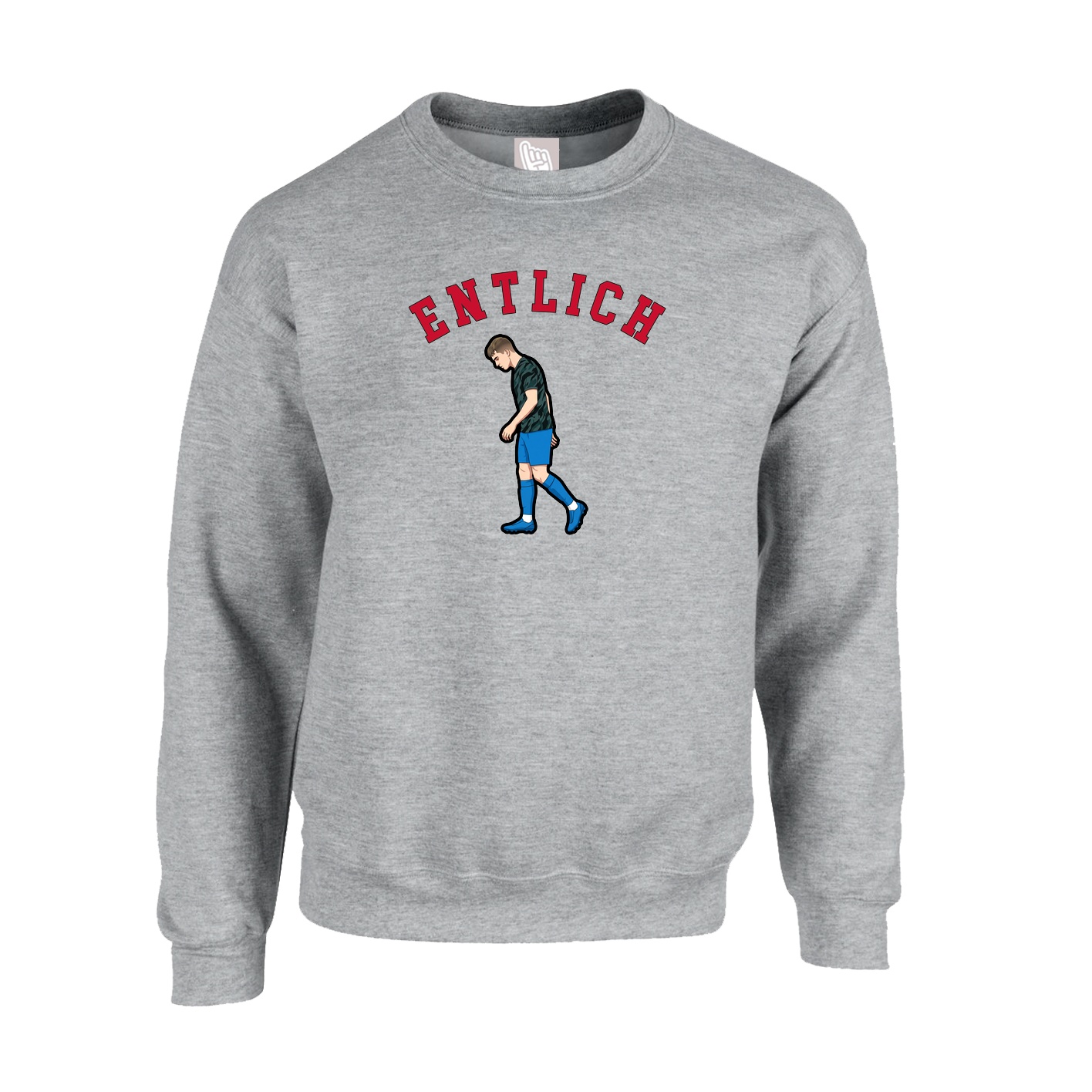 Fleece Crew — Shirsey Arch in Grey