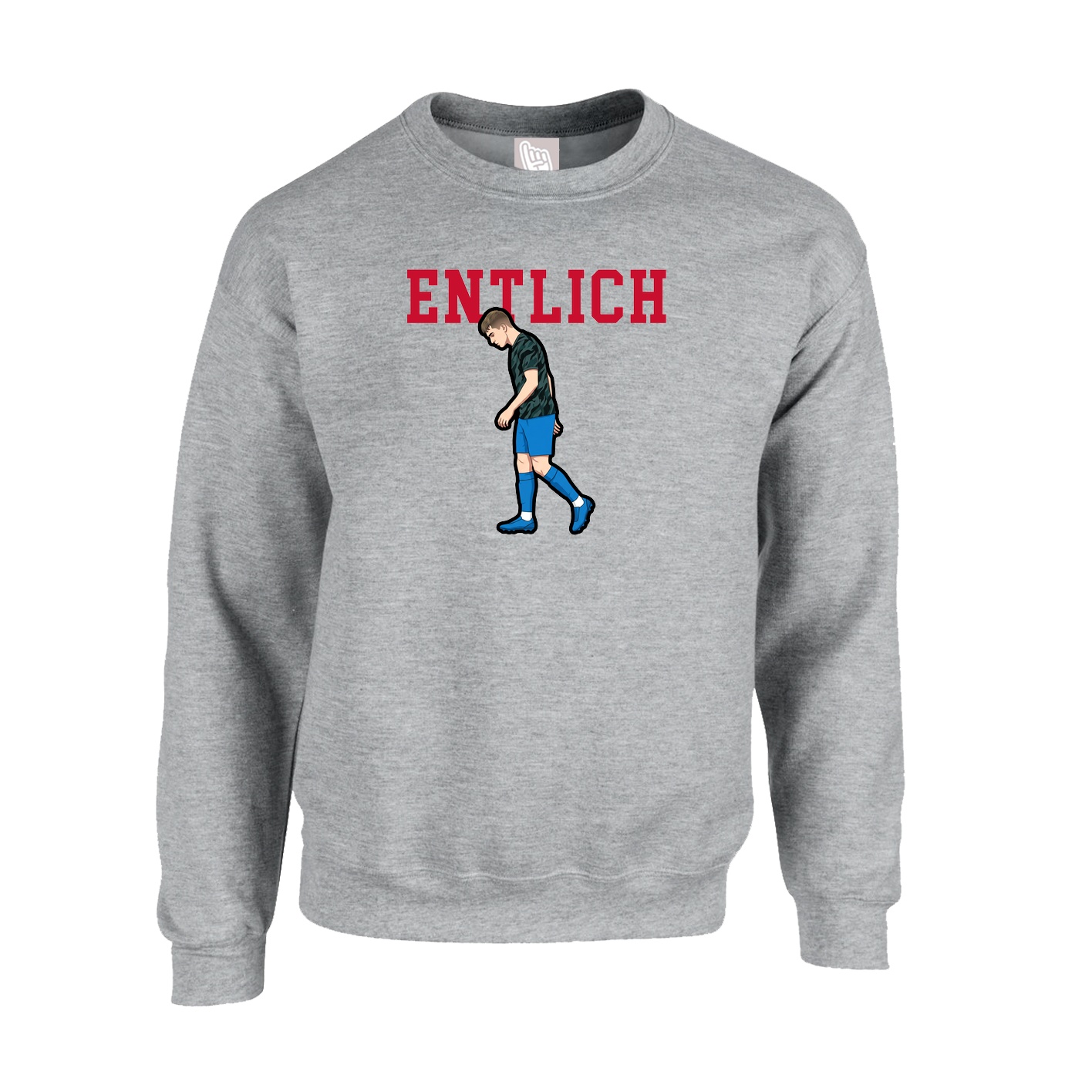 Fleece Crew — Shirsey in Grey