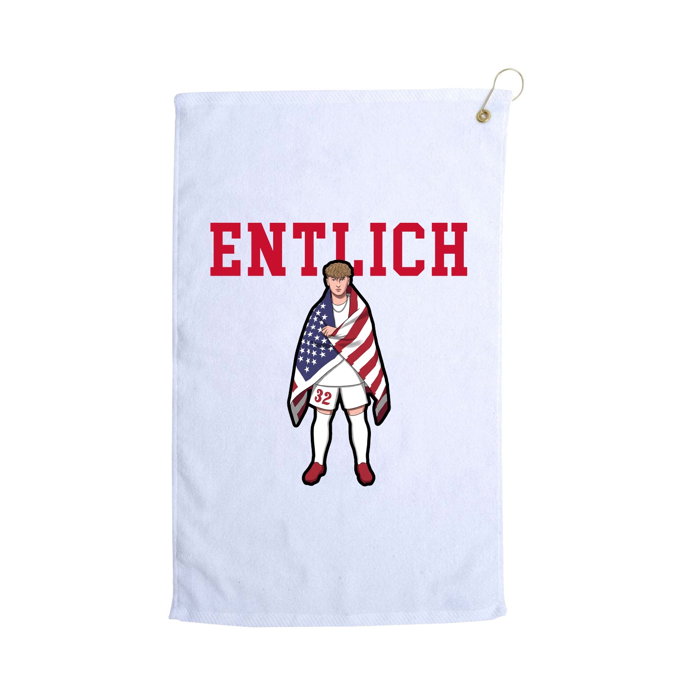 Golf Towel — Shirsey in White
