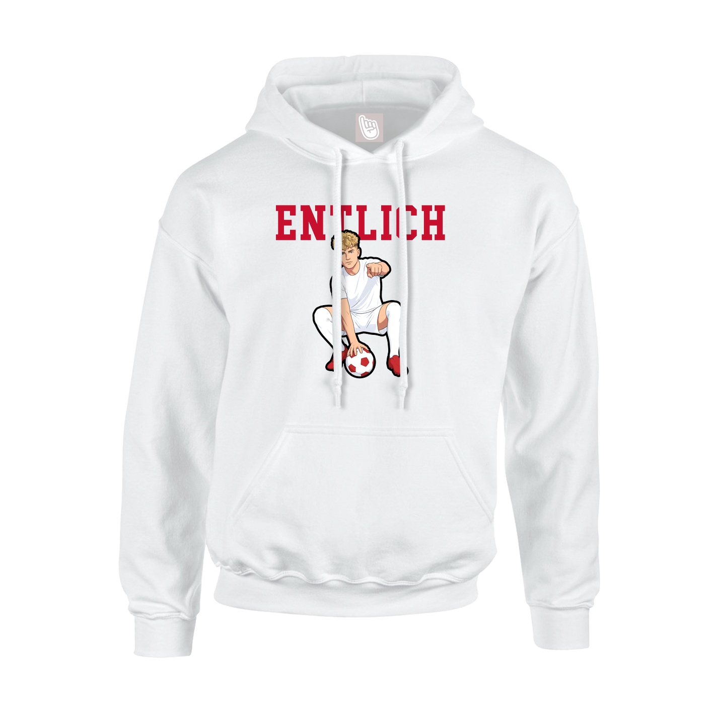 Hoodie — Shirsey in White