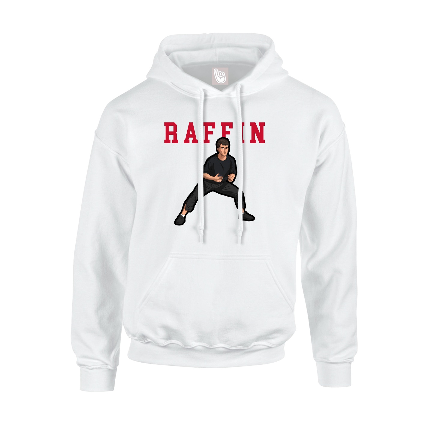 Hoodie — Shirsey in White