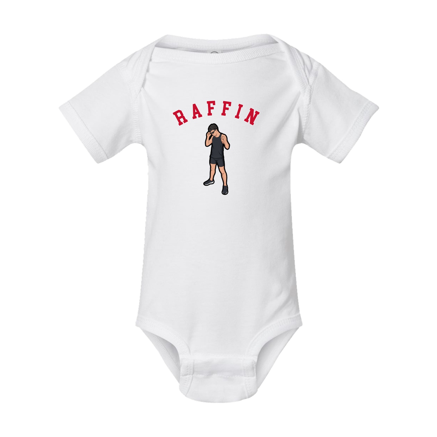 Baby Onesie — Shirsey Arch in White