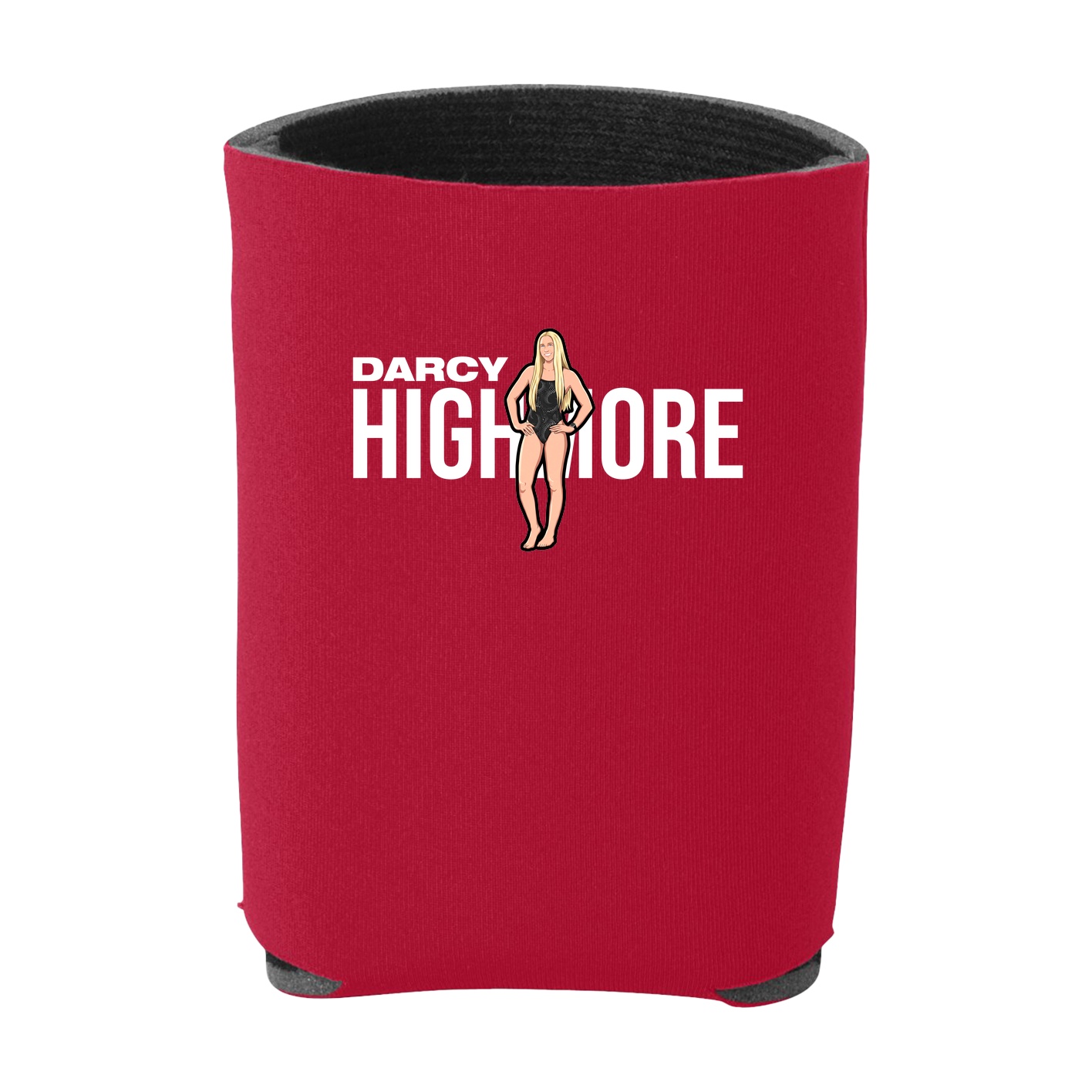 Can Holder — Player Name in Red