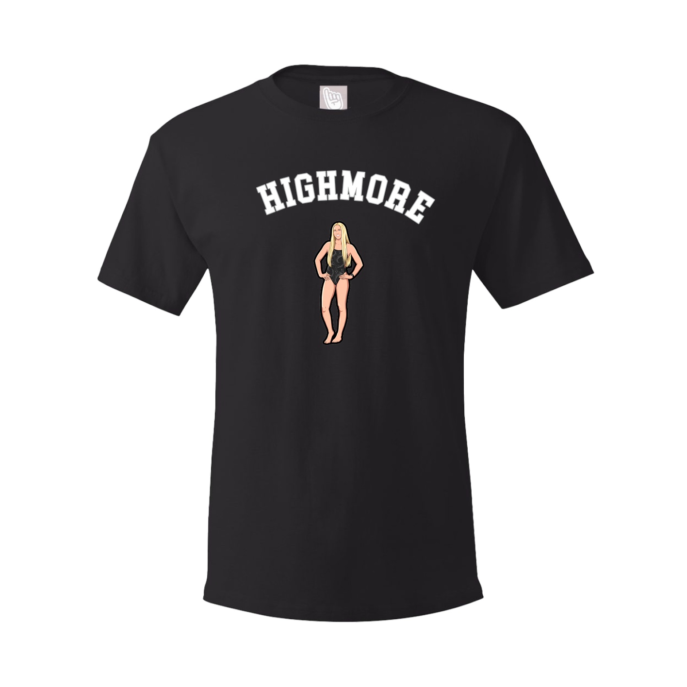 Youth Tee — Shirsey Arch in Black