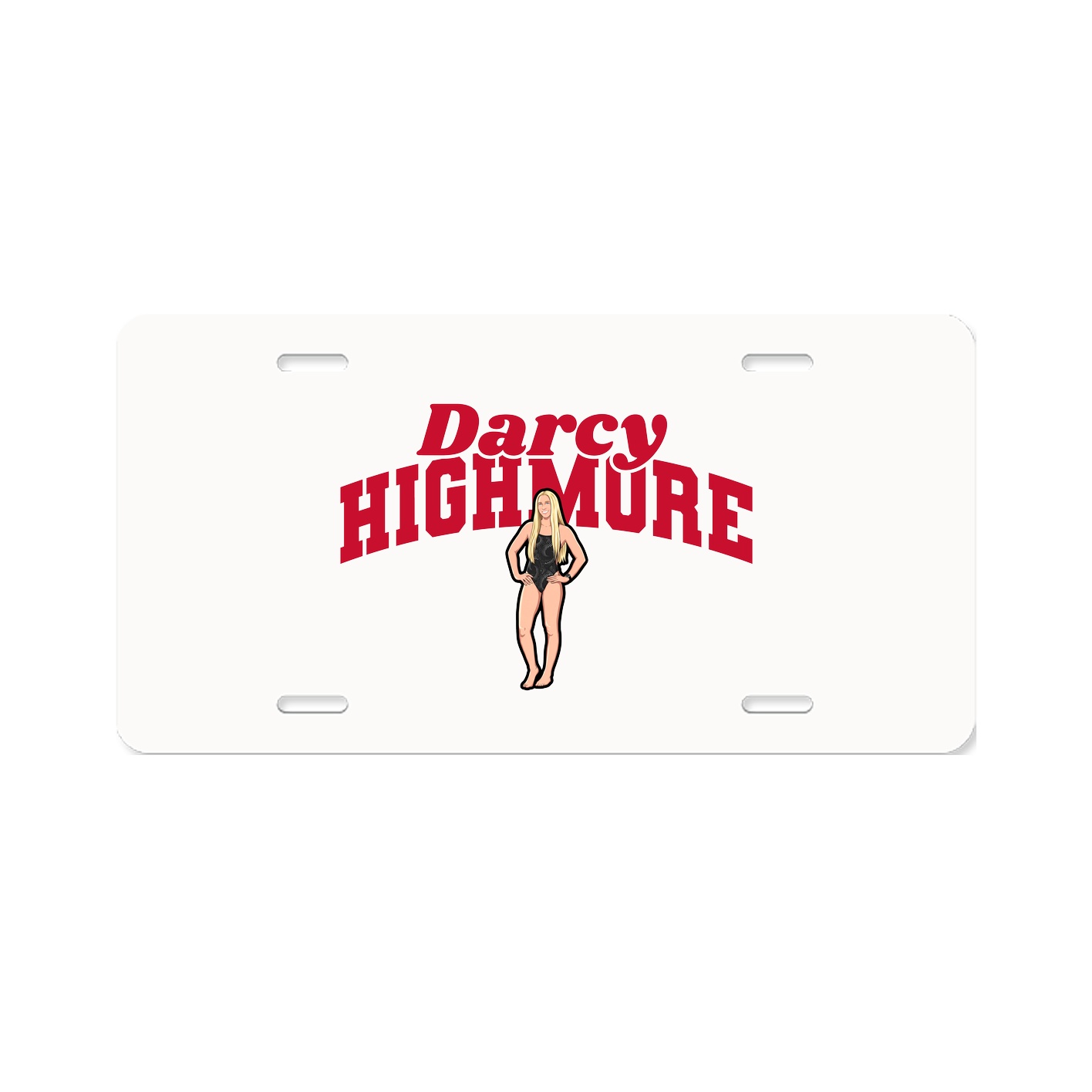 License Plate — Signature Arch in Classic