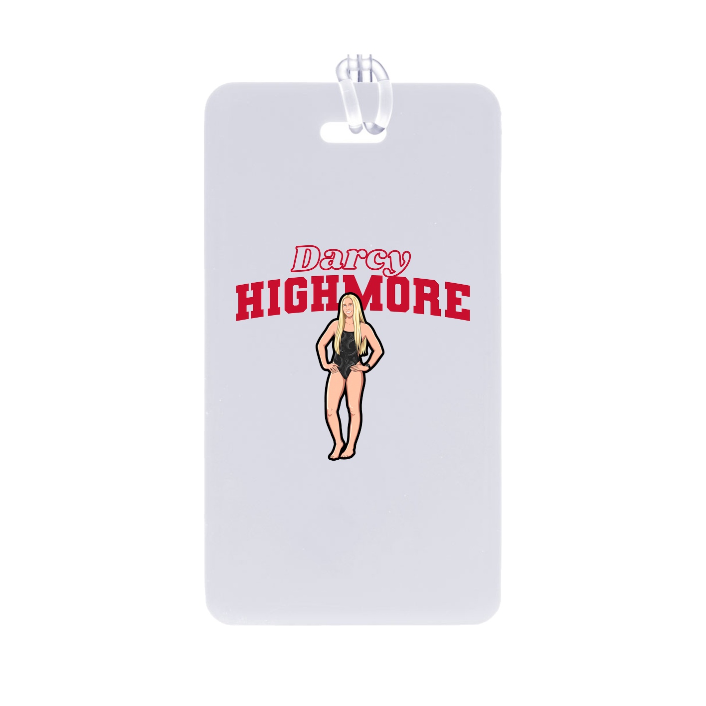 Bag Tag — Name Arch in Classic