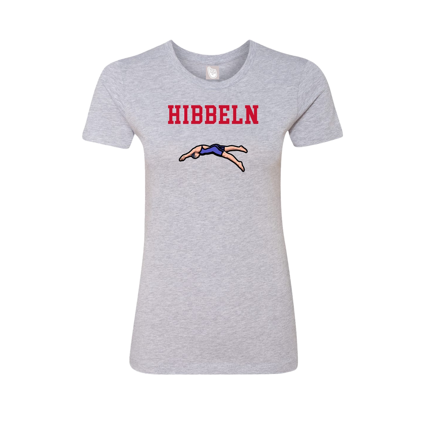 Fitted Women's Tee — Shirsey in Grey