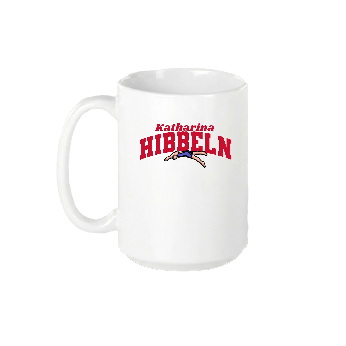15oz Coffee Mug — Signature Arch in White