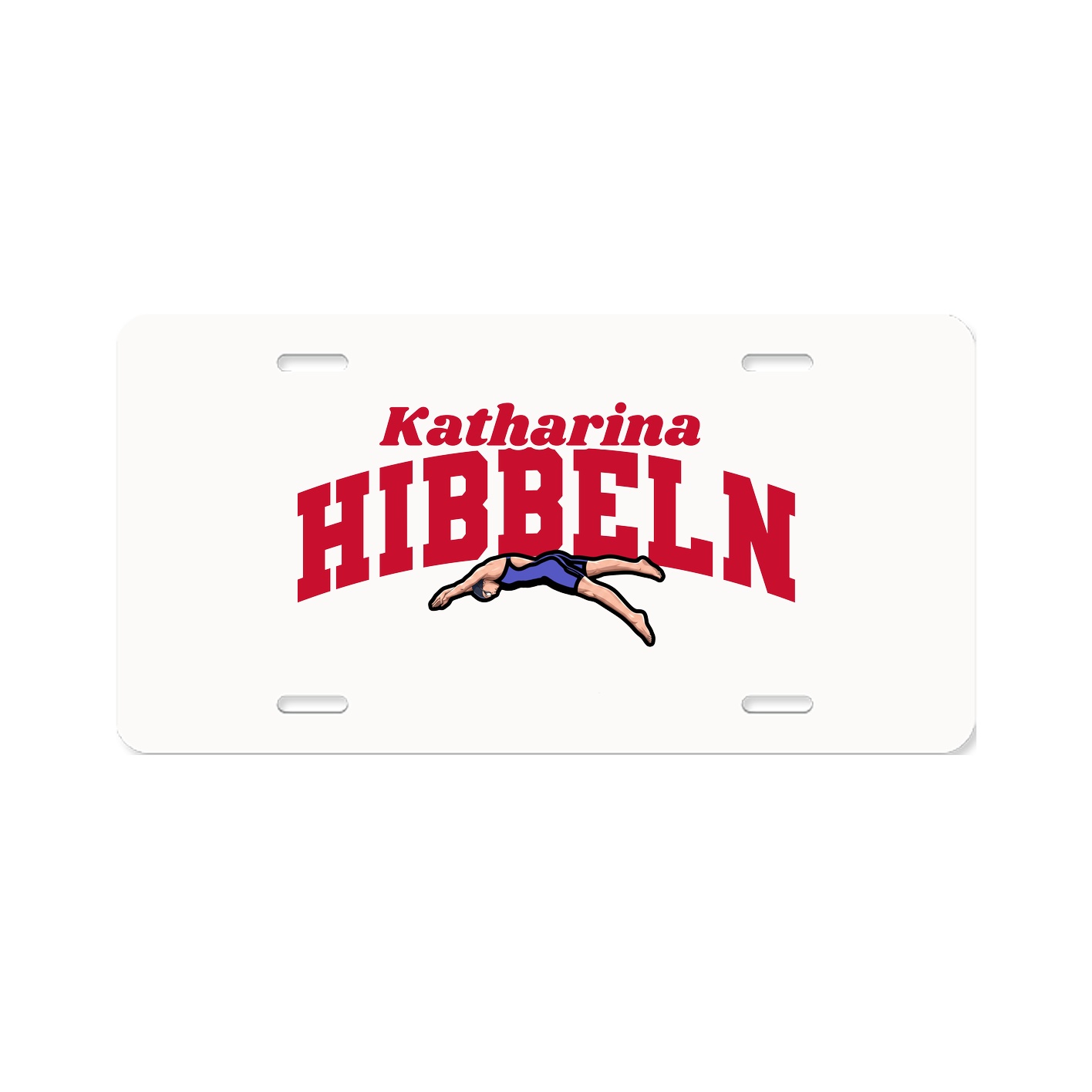 License Plate — Signature Arch in Classic