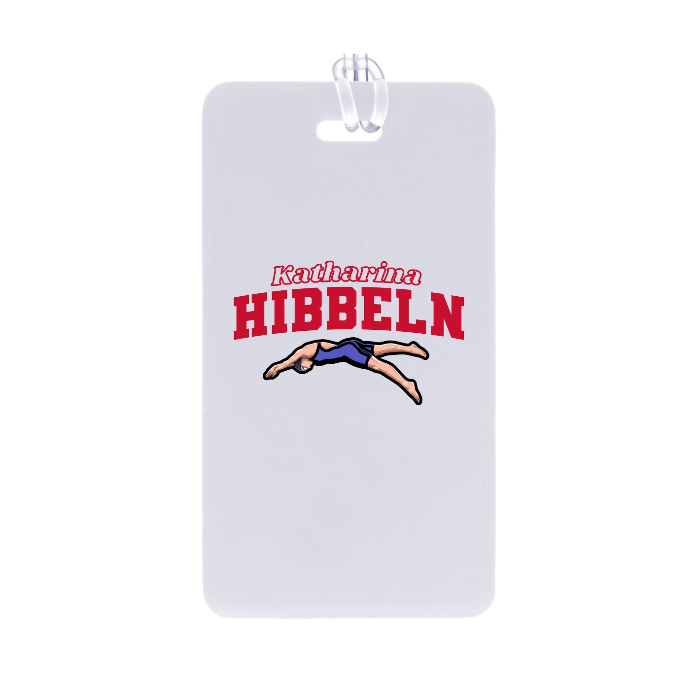 Bag Tag — Name Arch in Classic