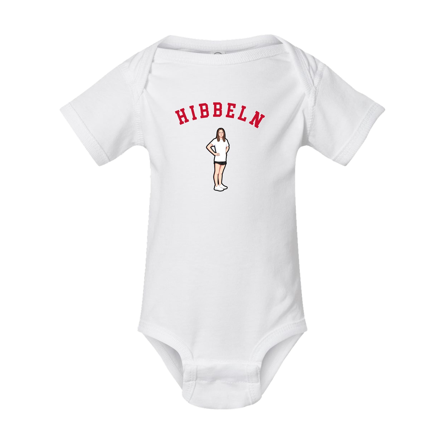 Baby Onesie — Shirsey Arch in White