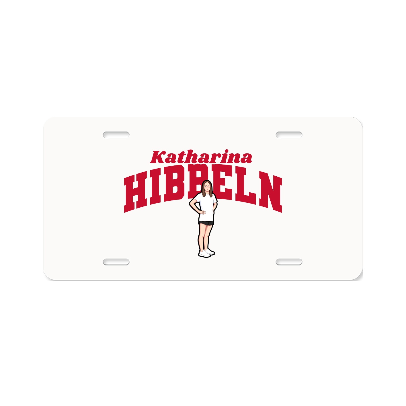 License Plate — Signature Arch in Classic
