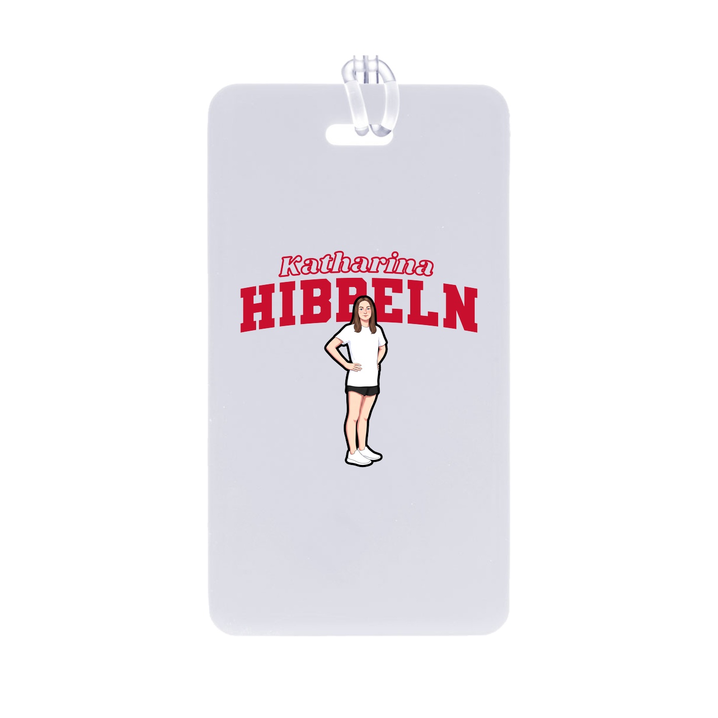 Bag Tag — Name Arch in Classic