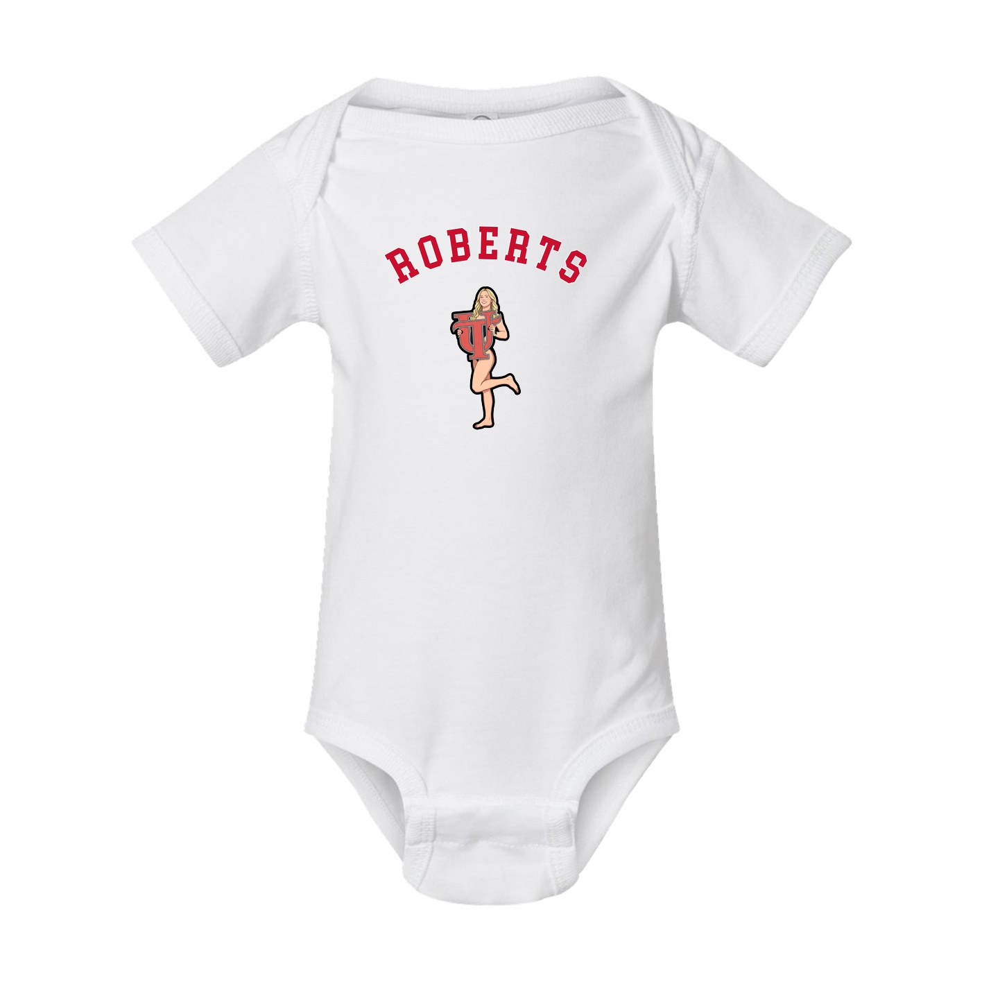 Baby Onesie — Shirsey Arch in White