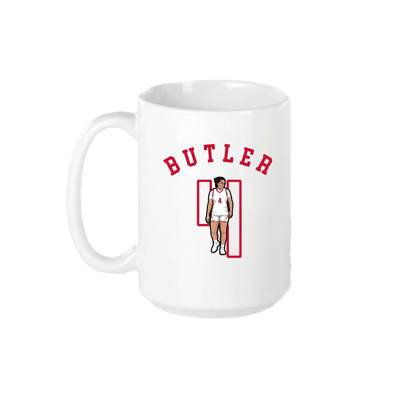 15oz Coffee Mug — Shirsey Arch in White