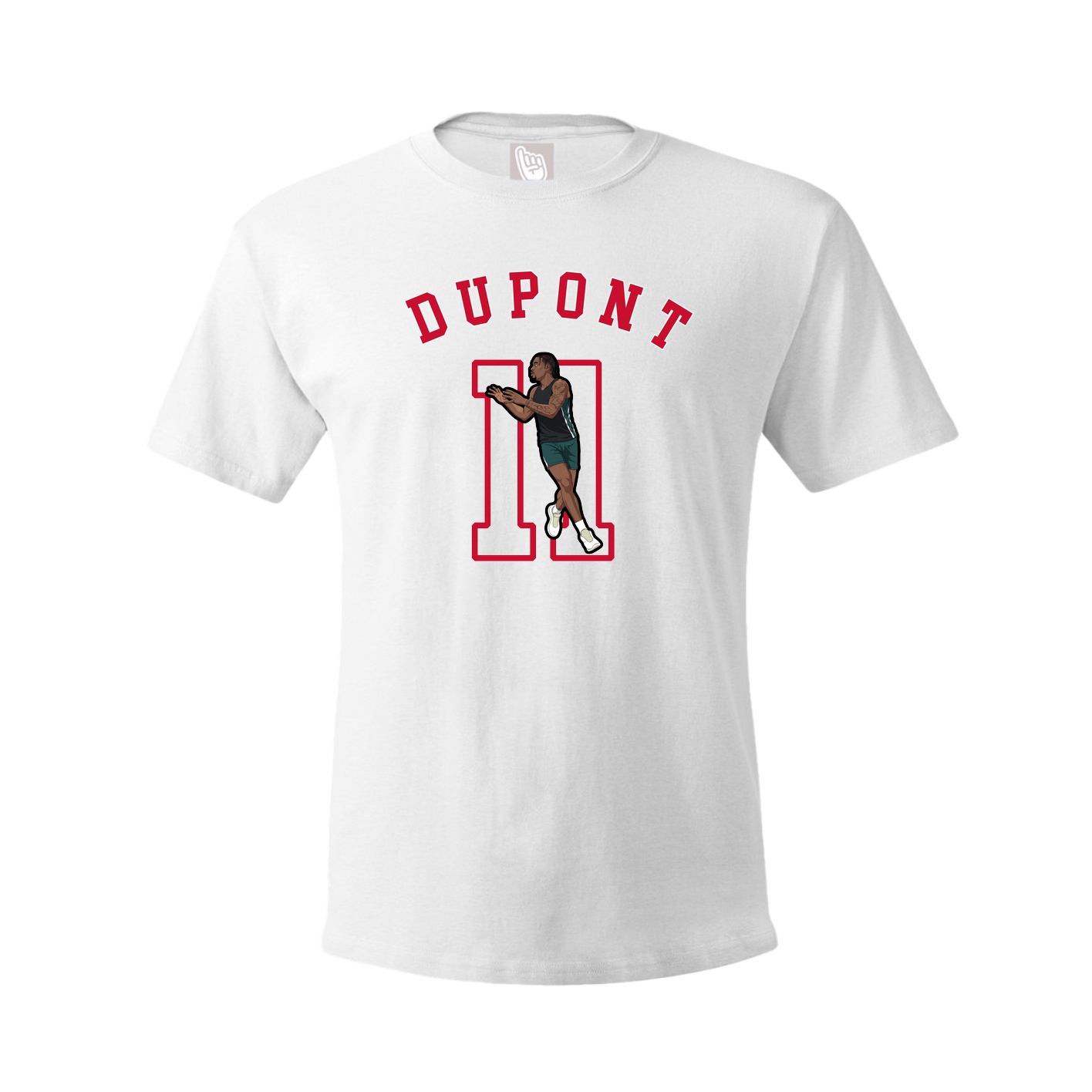 Youth Tee — Shirsey Arch in White