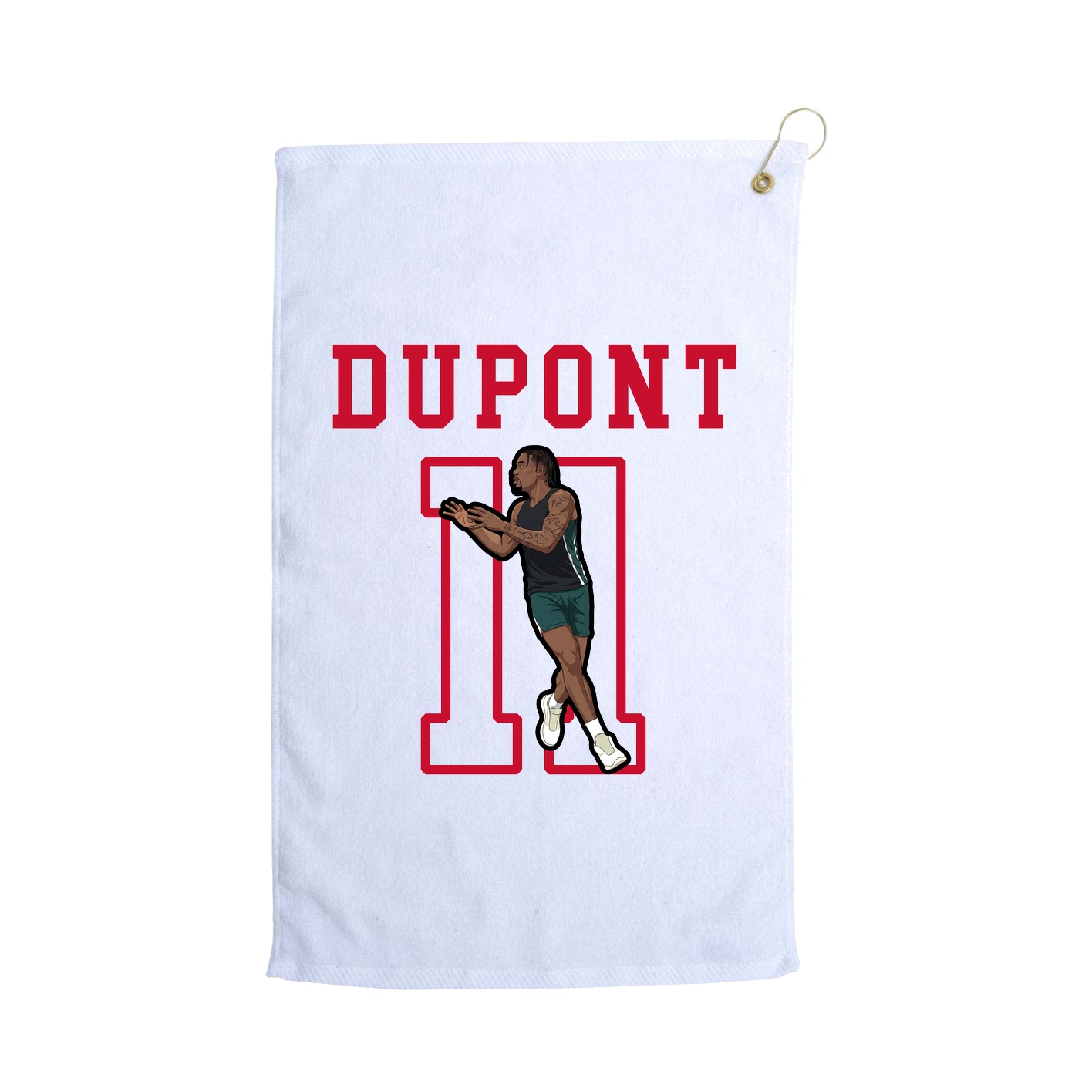 Golf Towel — Shirsey in White