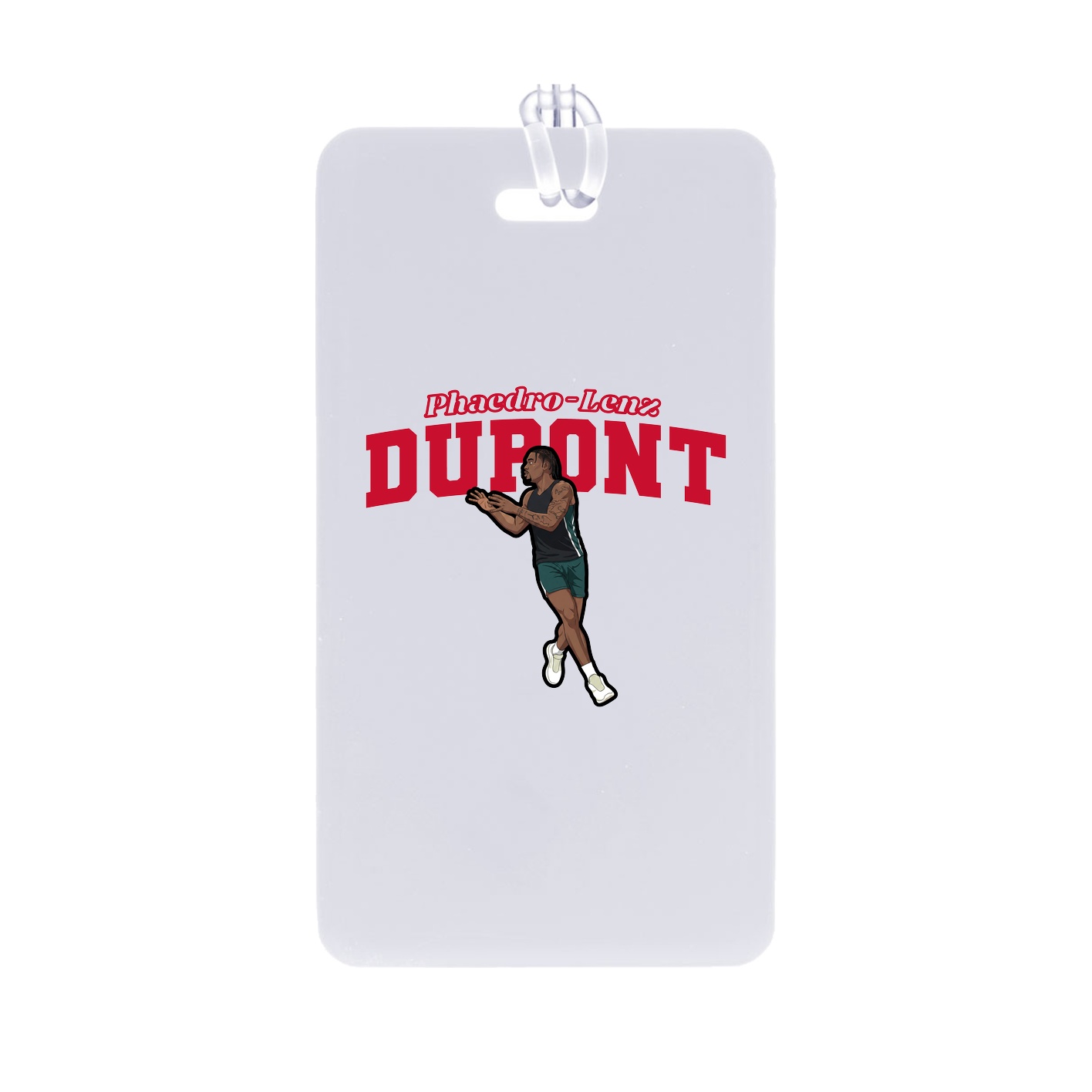 Bag Tag — Name Arch in Classic