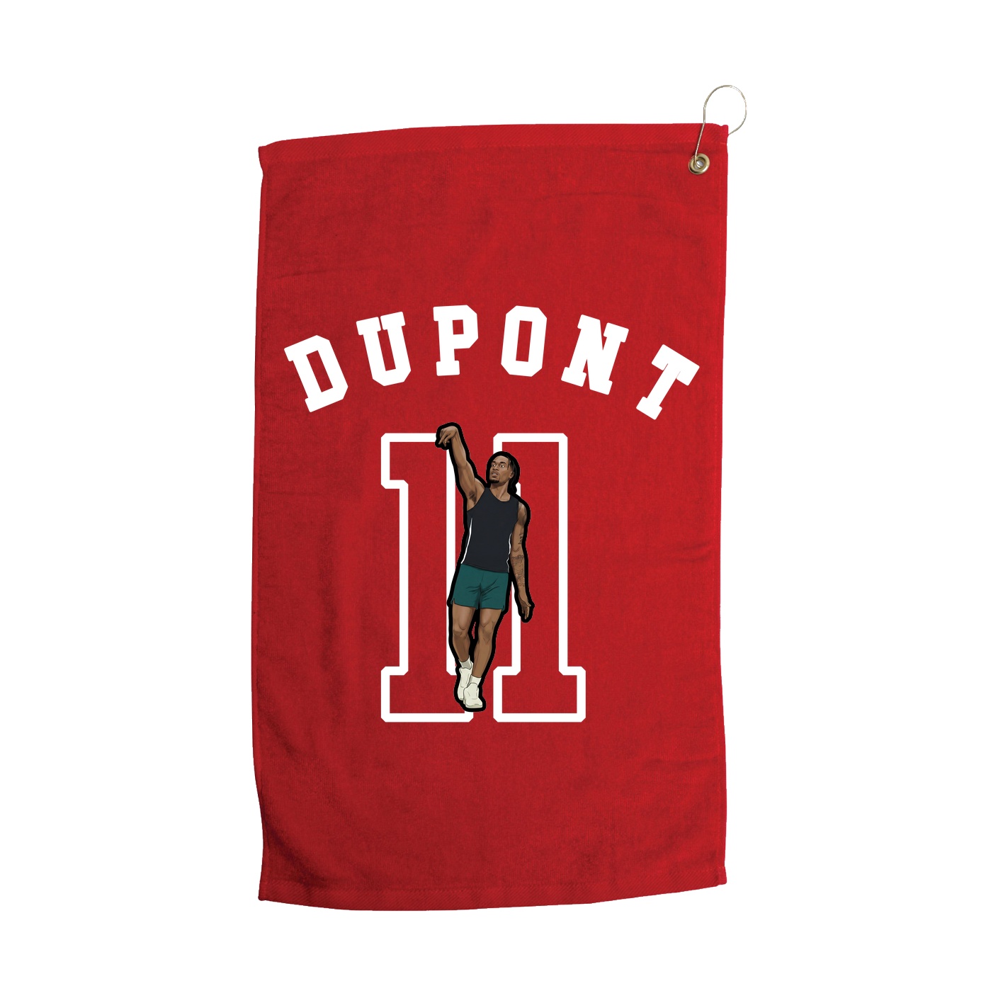 Golf Towel — Shirsey Arch in Red