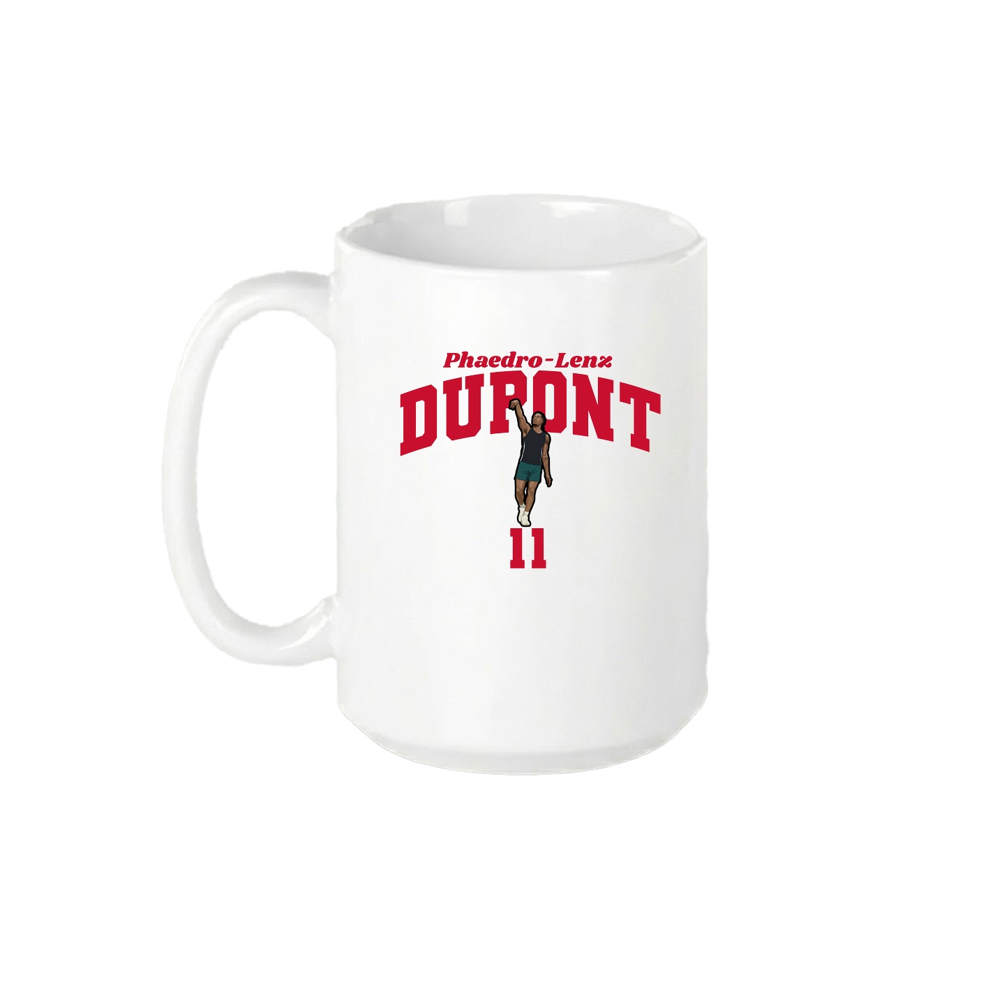 15oz Coffee Mug — Signature Arch in White