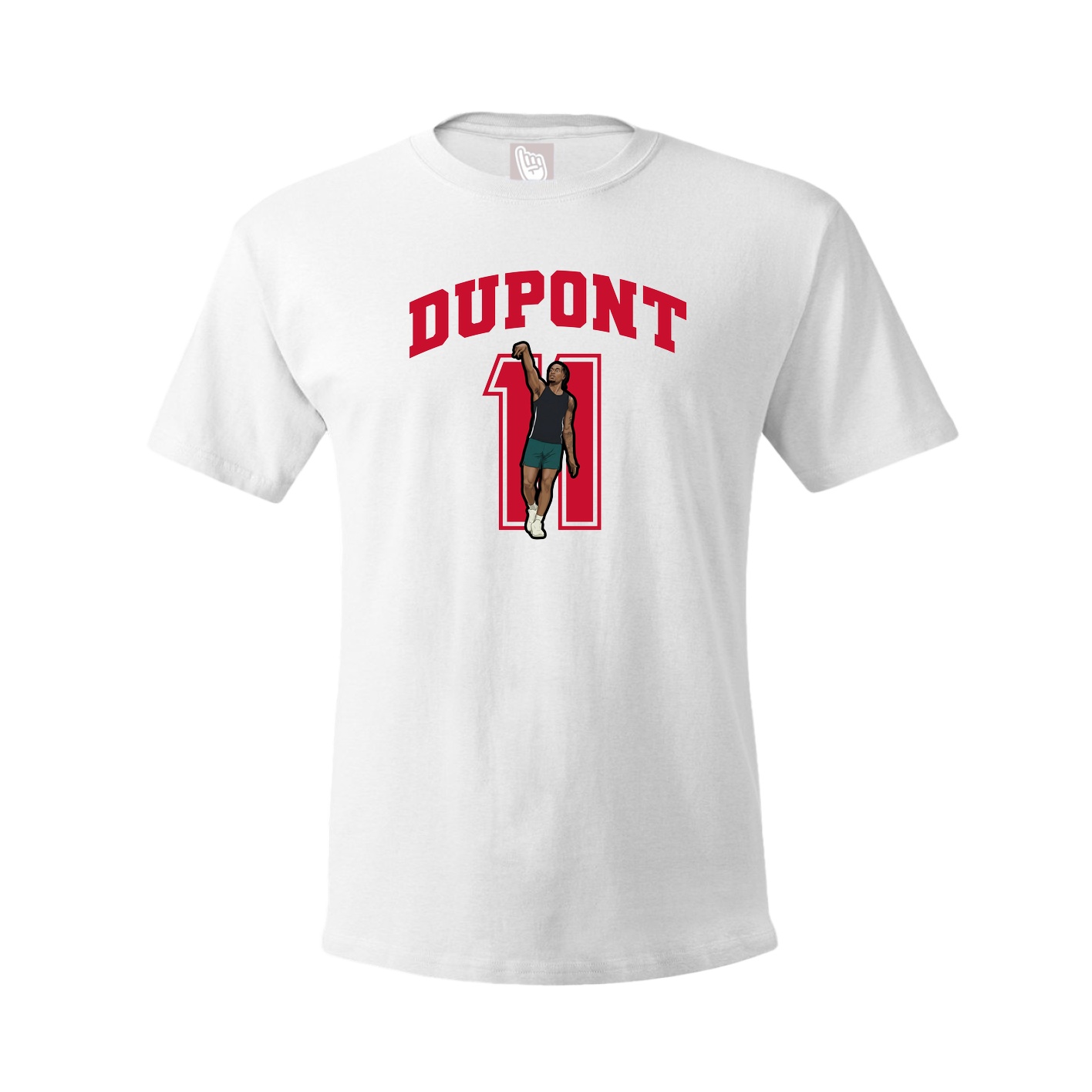 Tee — Number in White