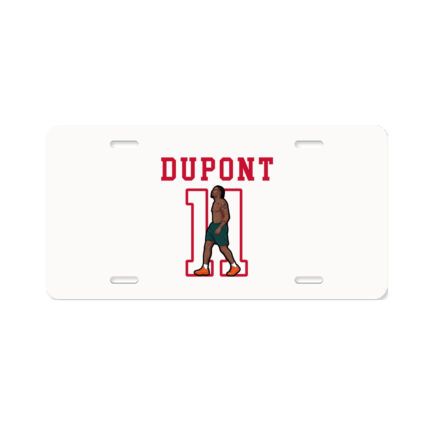 License Plate — Shirsey in Classic