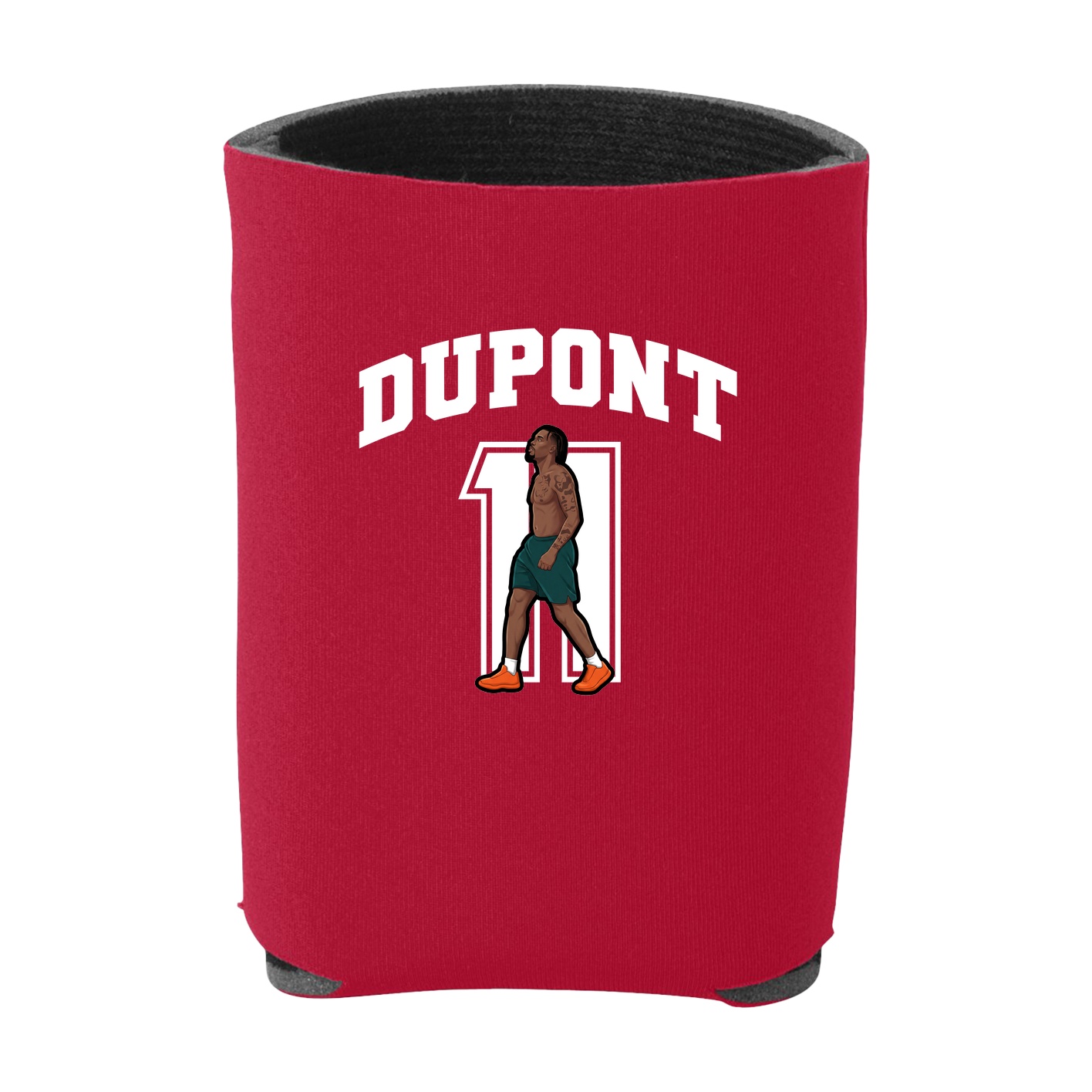 Can Holder — Number in Red