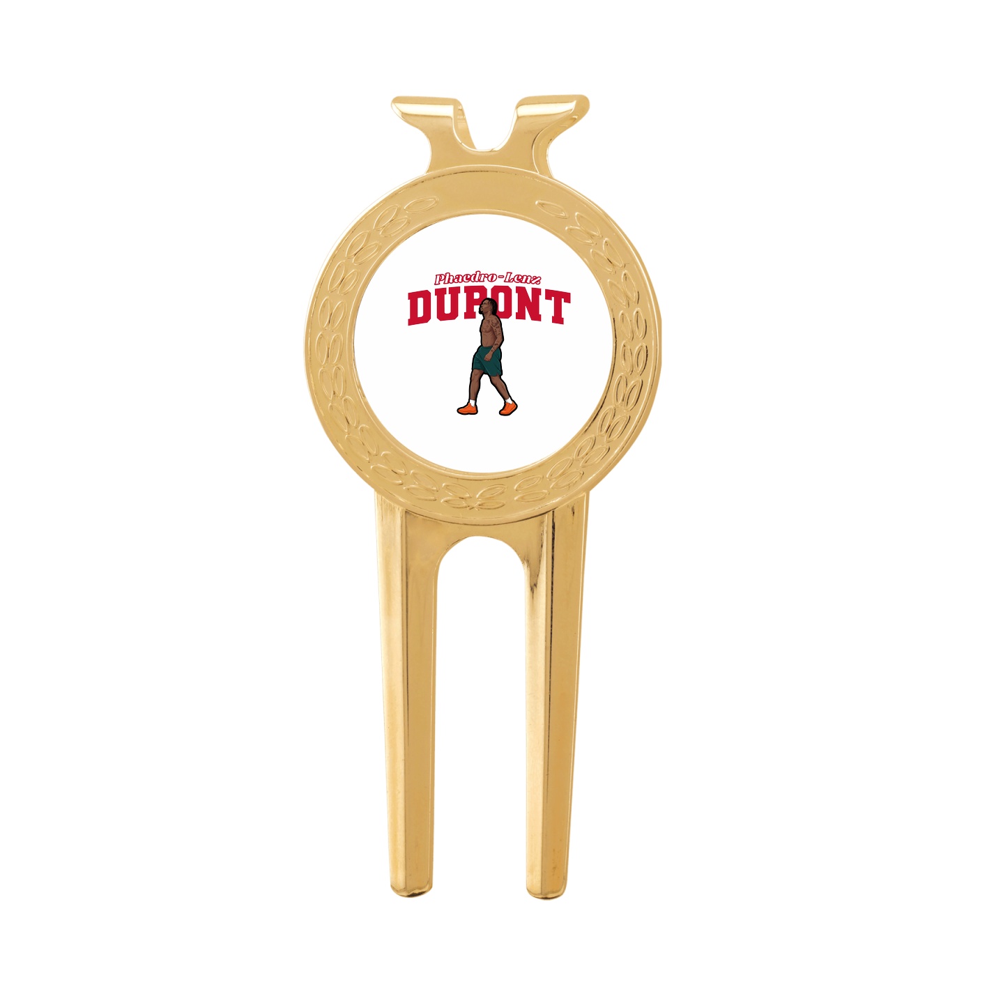 Divot Tool with Ball Marker — Name Arch in Classic