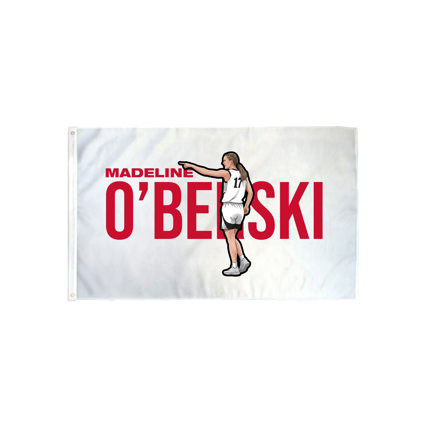 3x5 Flag — Player Name in Classic