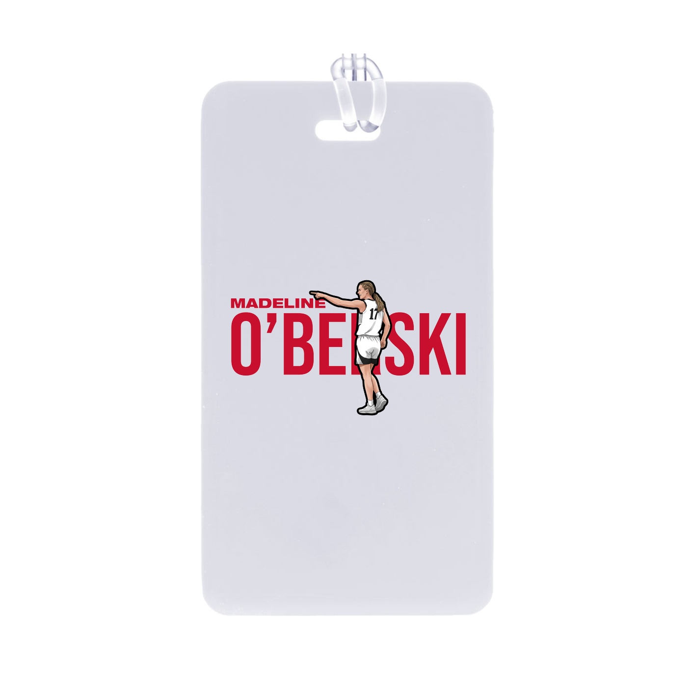 Bag Tag — Player Name in Classic