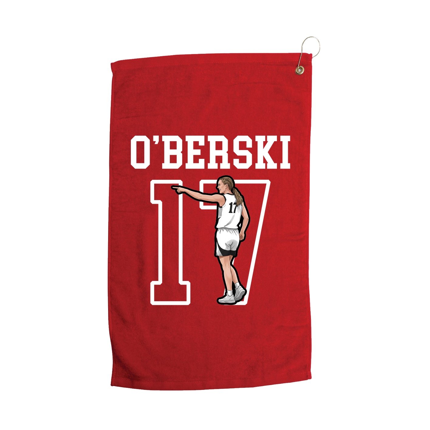 Golf Towel — Shirsey in Red