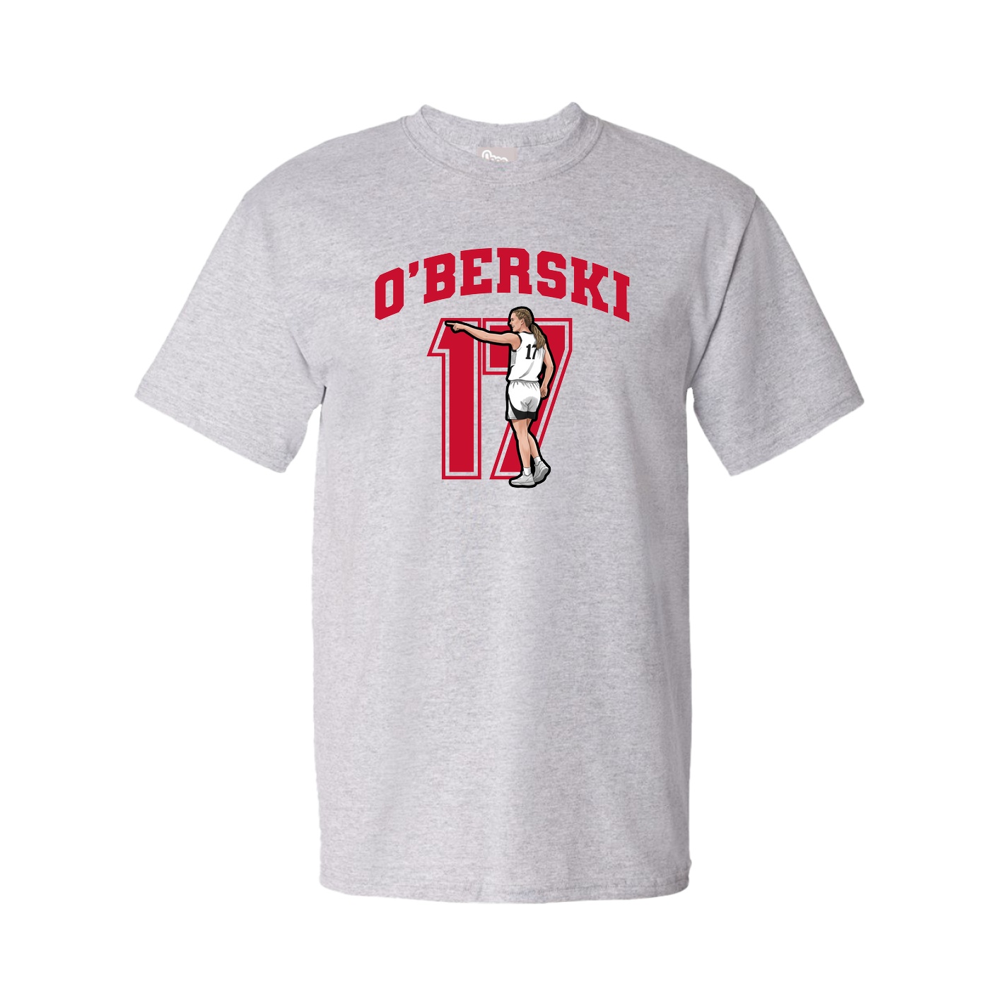 Tee — Number in Grey