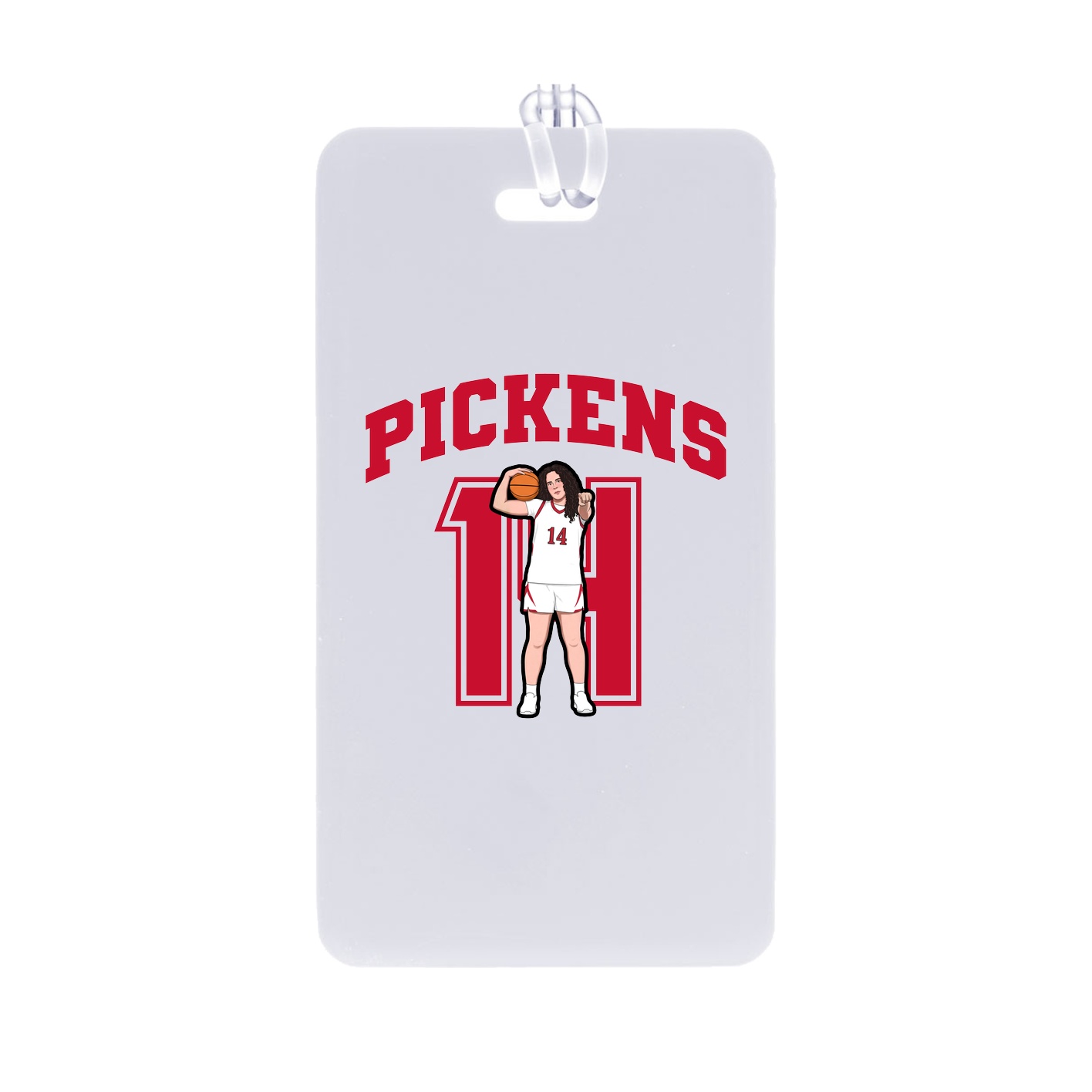 Bag Tag — Number in Classic