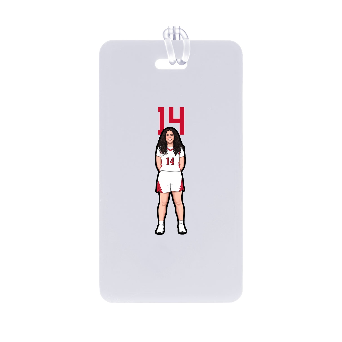 Bag Tag — Number Top in Classic