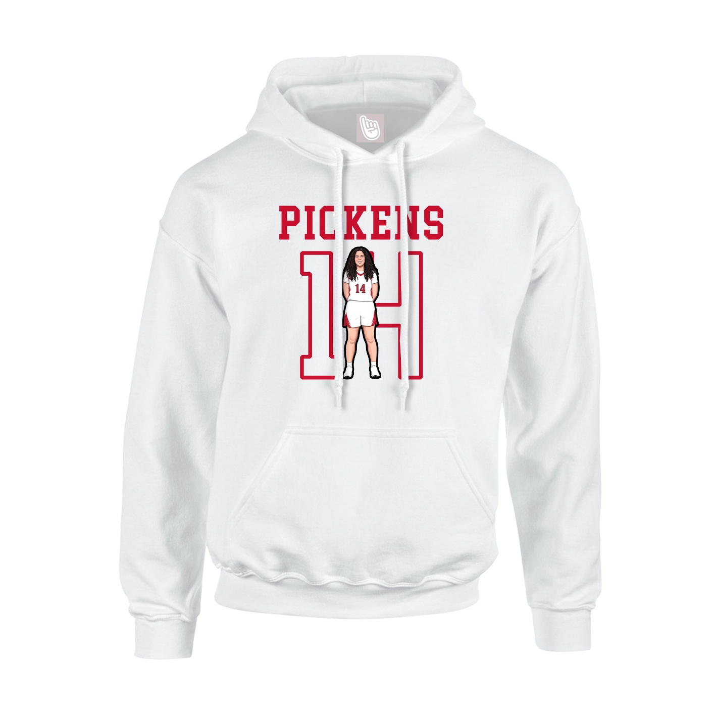 Youth Hoodie — Shirsey in White