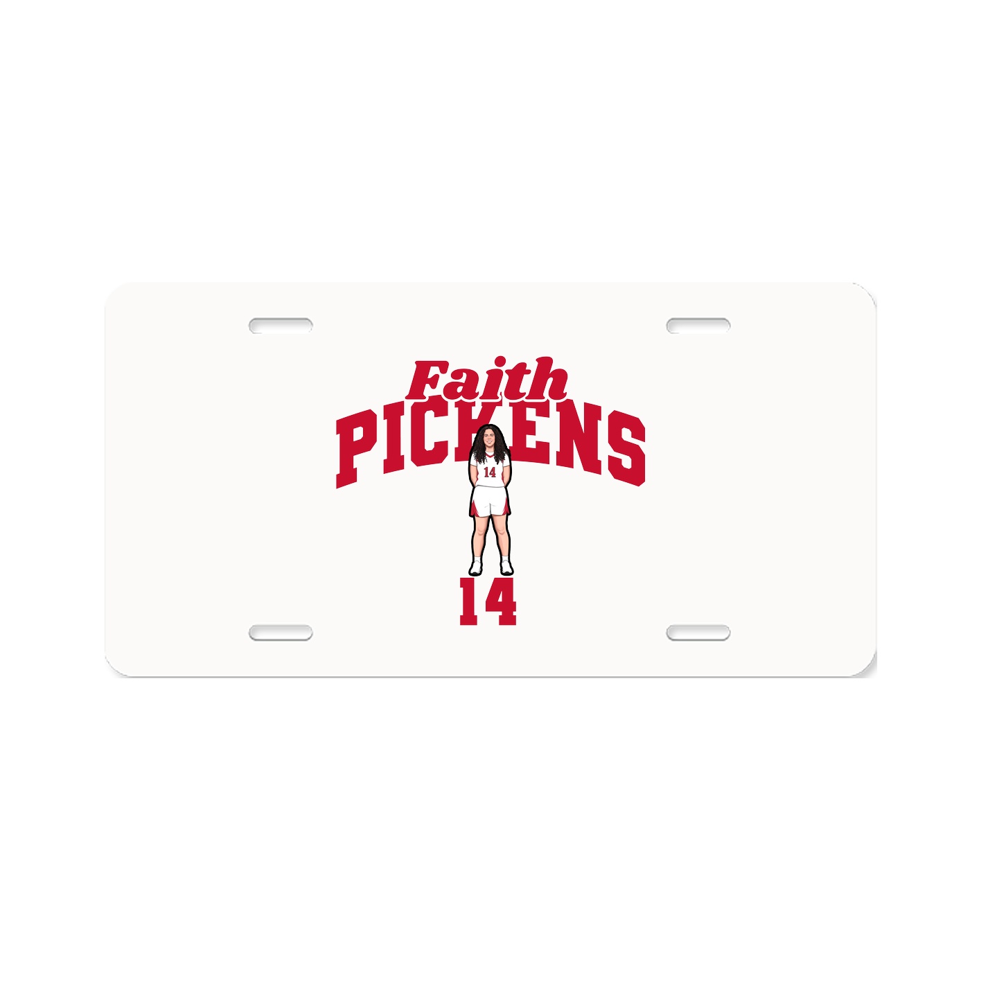 License Plate — Signature Arch in Classic