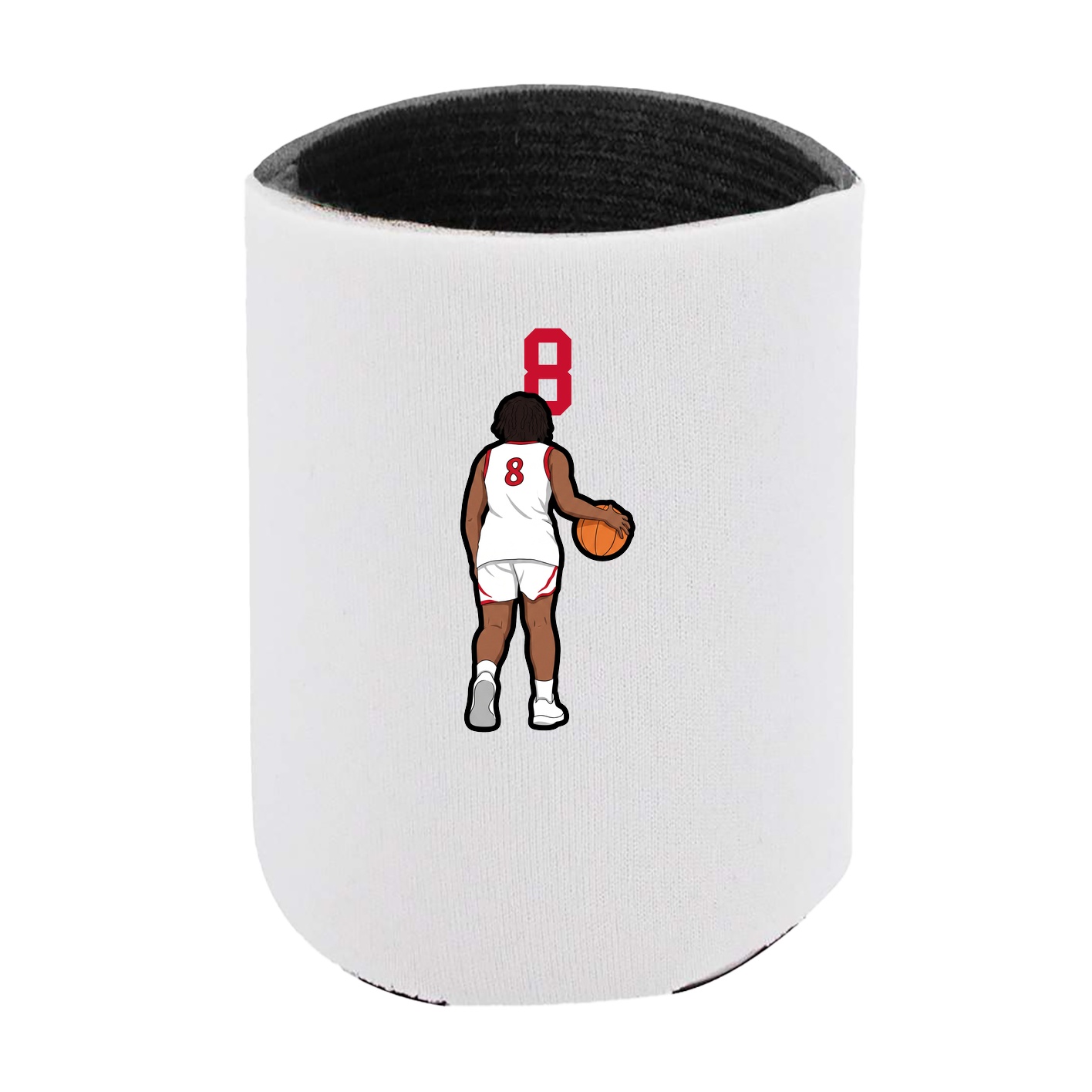 Can Holder — Number Top in White