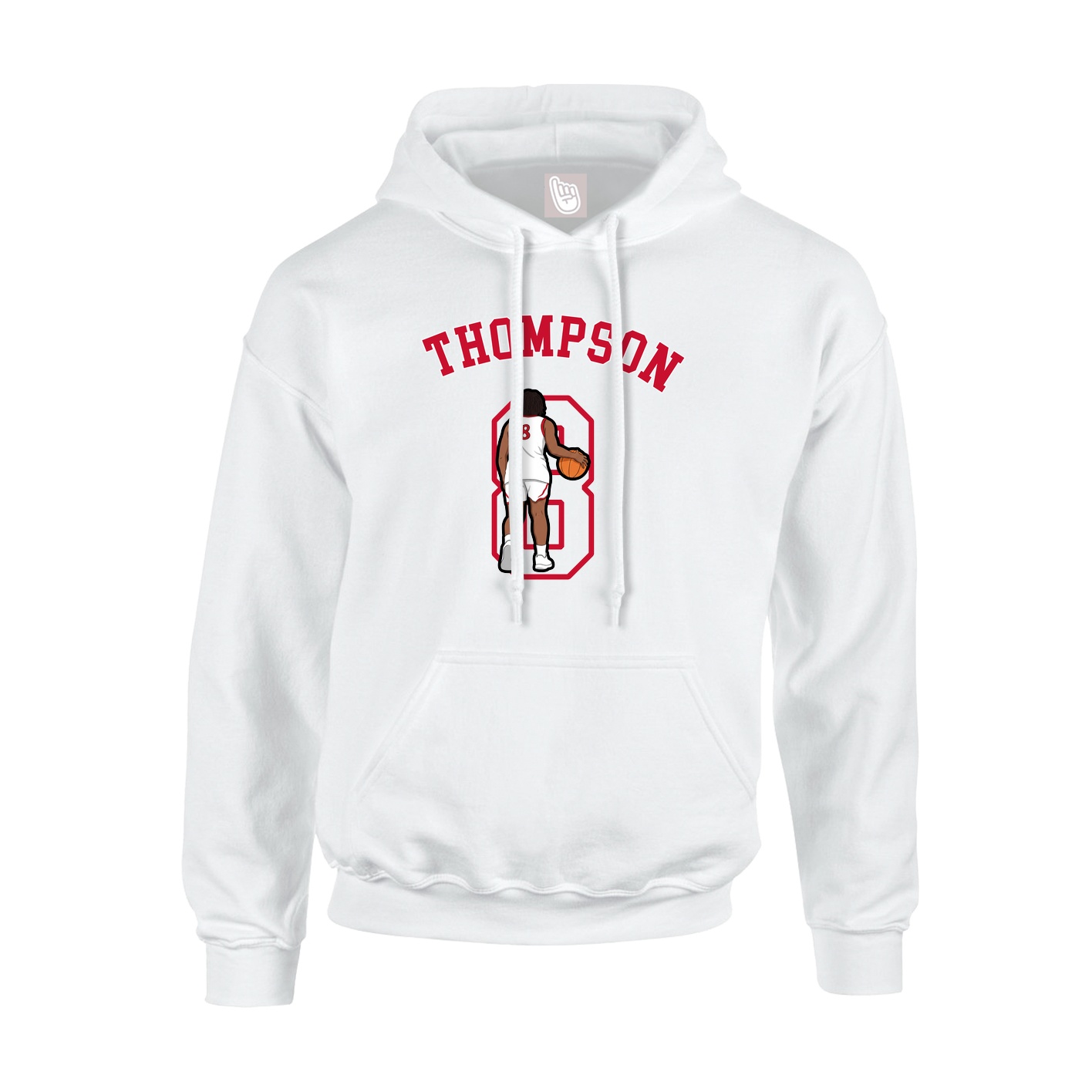 Youth Hoodie — Shirsey Arch in White