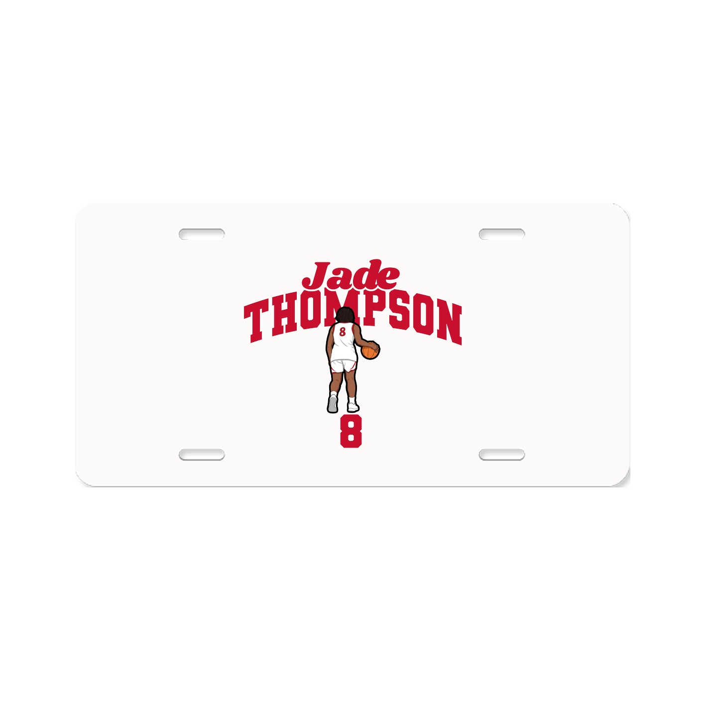 License Plate — Signature Arch in Classic