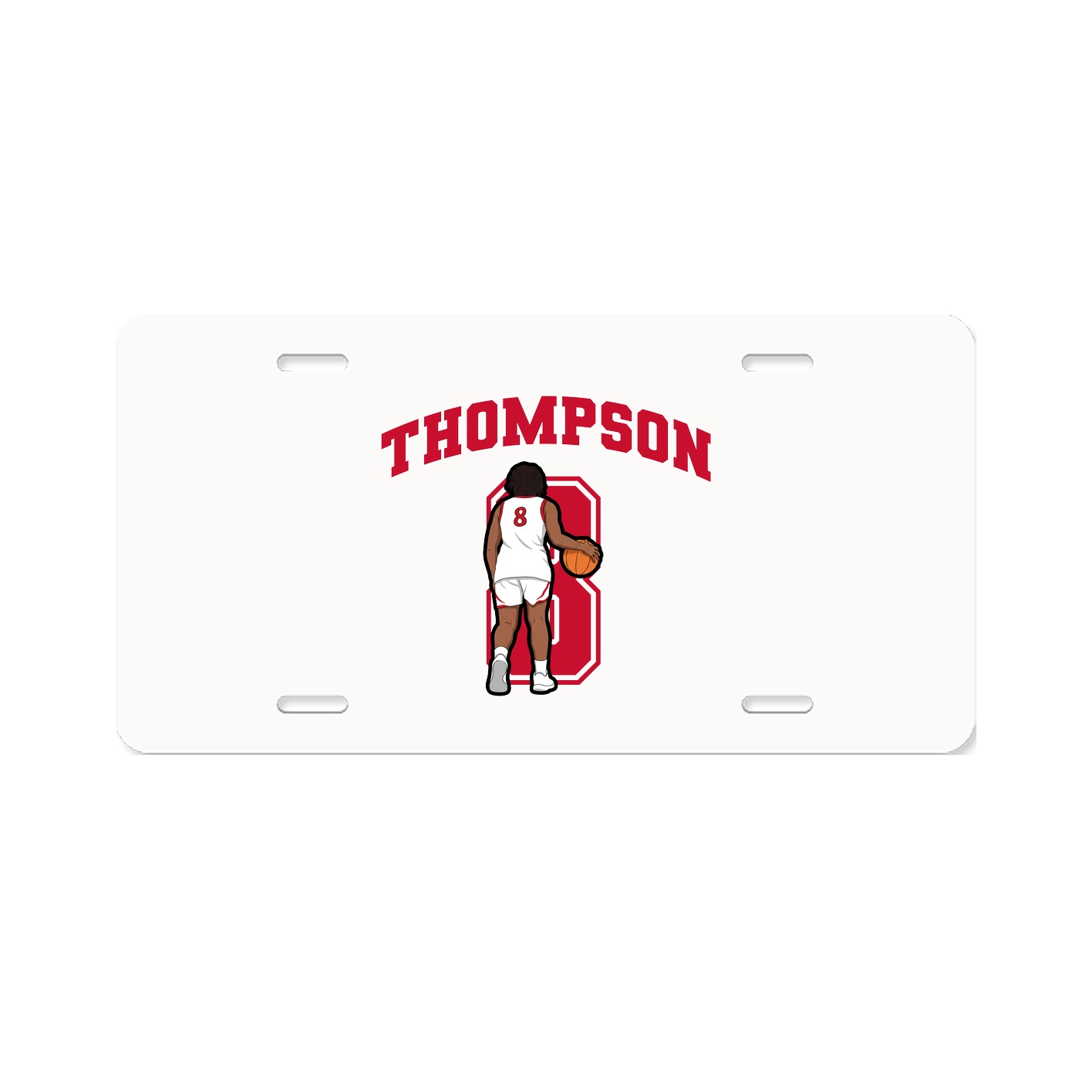 License Plate — Number in Classic