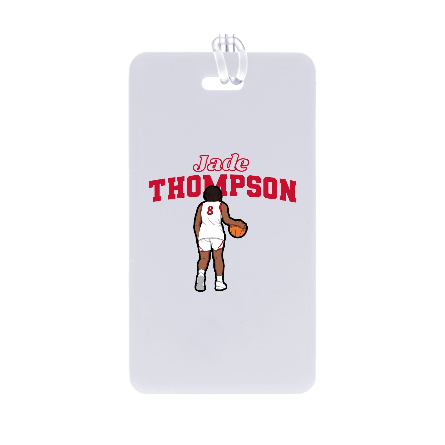 Bag Tag — Name Arch in Classic