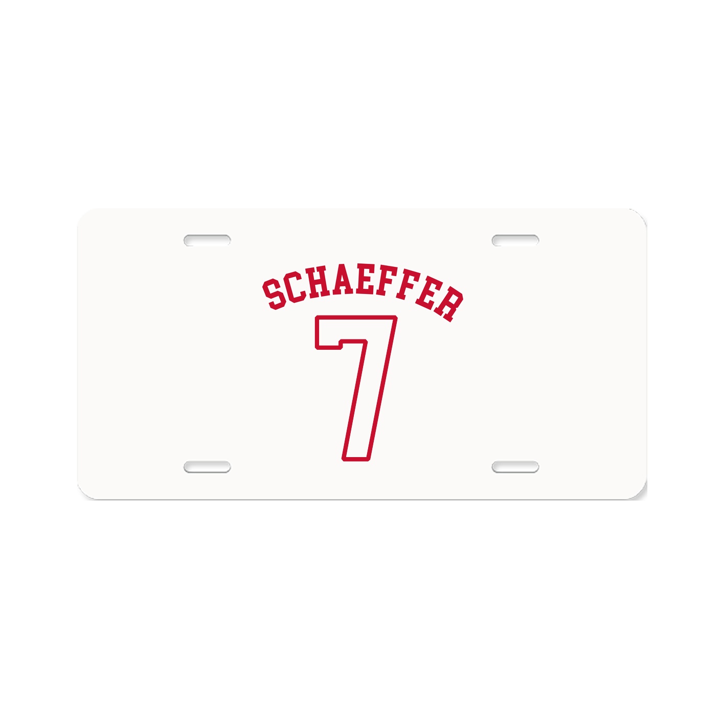 License Plate — Shirsey Arch in Classic
