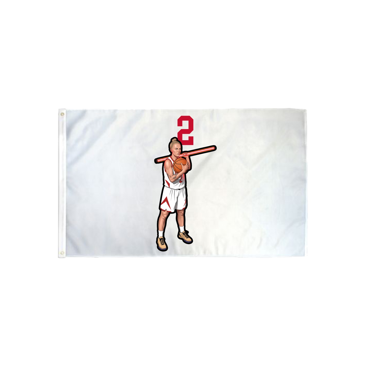 3x5 Flag — Number Top in Classic