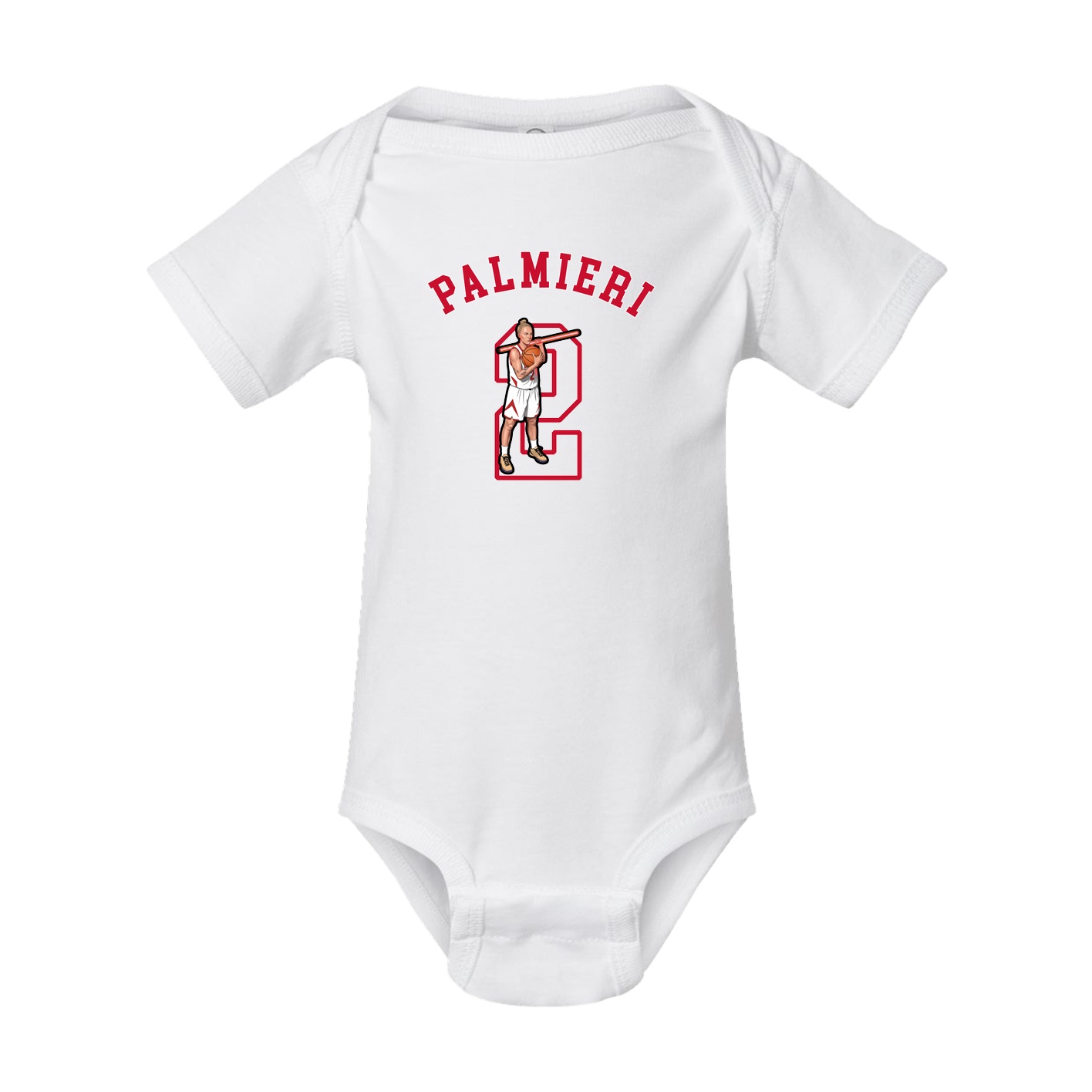 Baby Onesie — Shirsey Arch in White