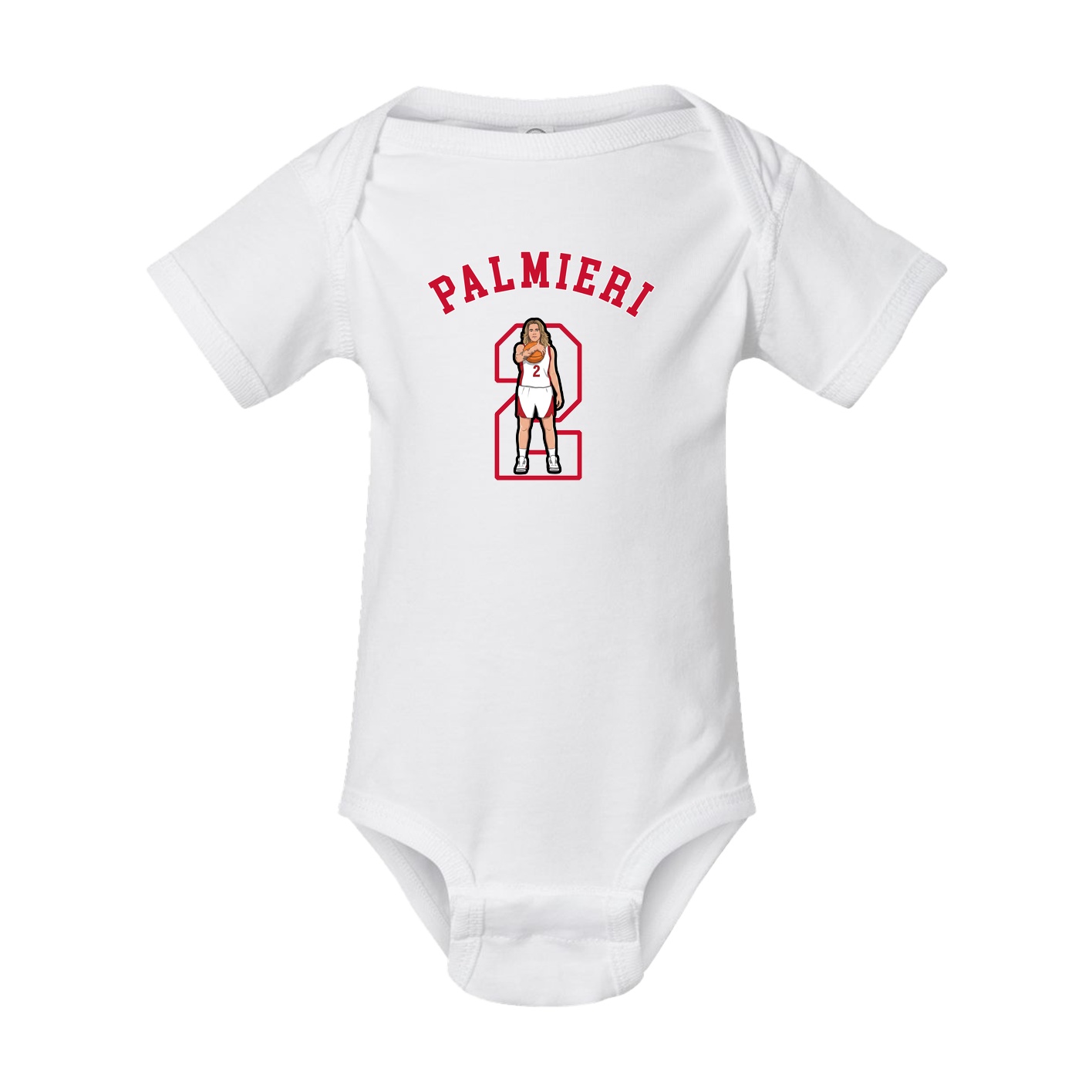 Baby Onesie — Shirsey Arch in White
