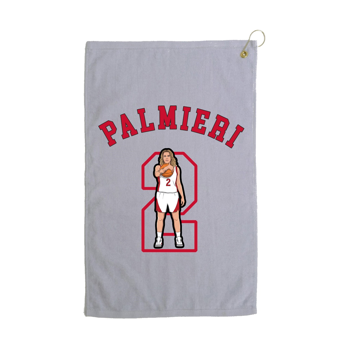 Golf Towel — Shirsey Arch in Grey