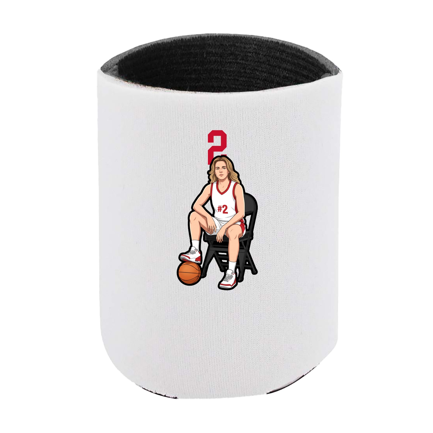 Can Holder — Number Top in White