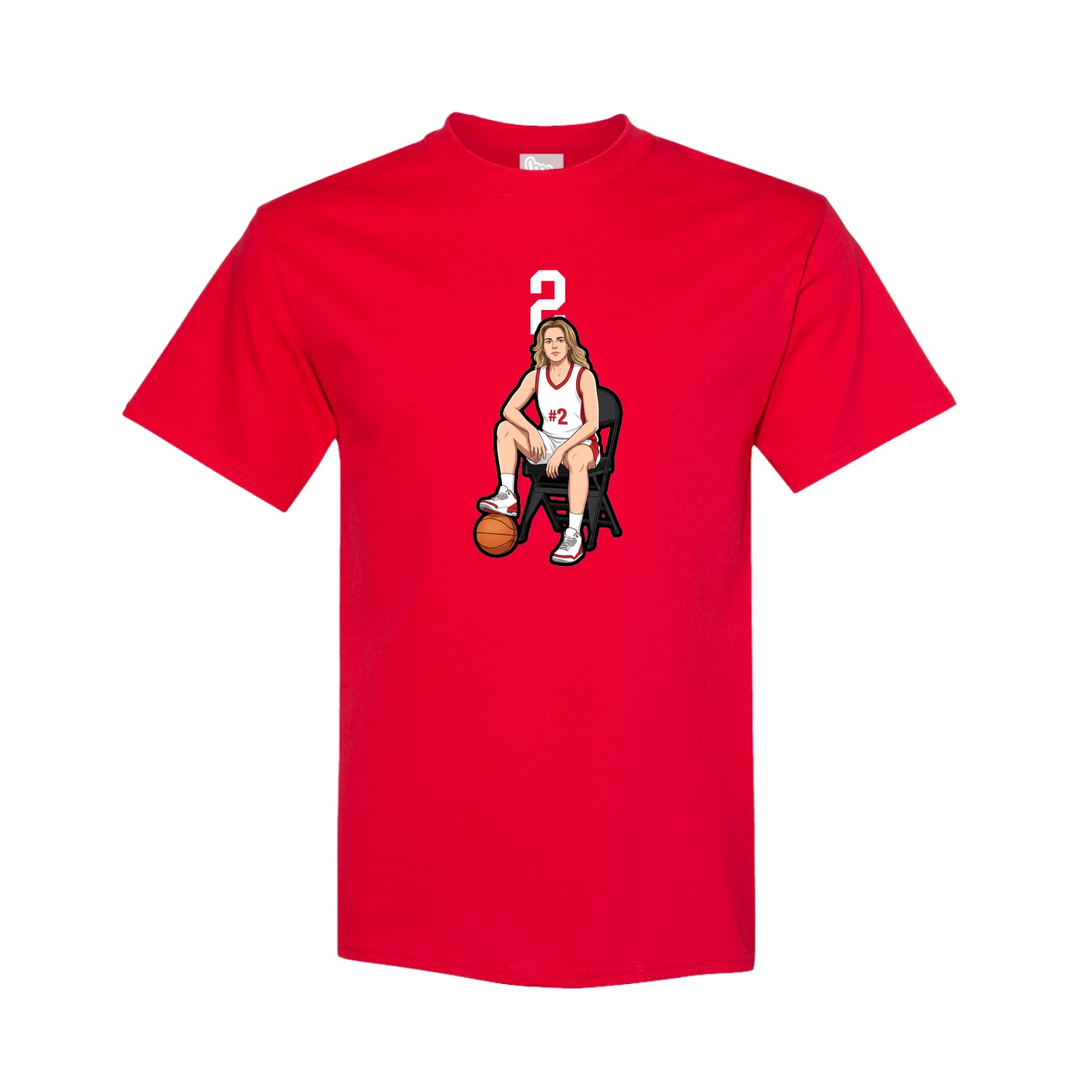 Tee — Number Top in Red